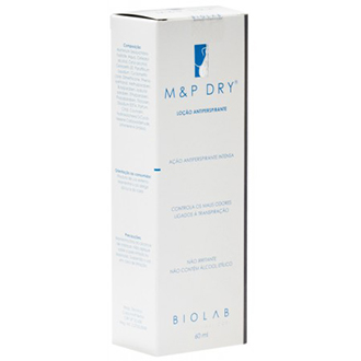 LOO ANTIPERSPIRANTE M&P DRY PARA MOS E PS BIOLAB 60ML