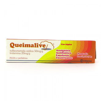 QUEIMALIVE POMADA 74MG+20G