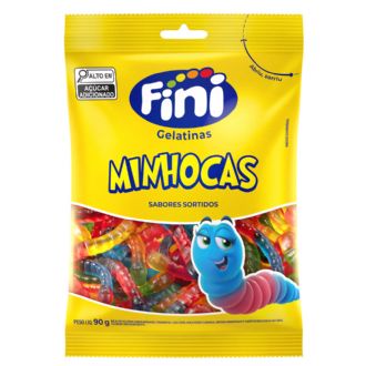 FINI BALA MINHOCAS BRILHO 90G