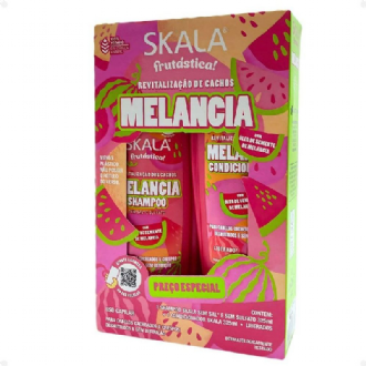 KIT SHAMPOO 325ML + CONDICIONADOR 200ML SKALA MELANCIA