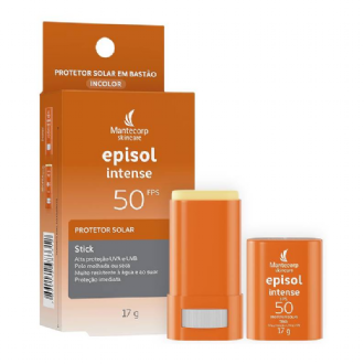 Mantecorp - Protetor Solar Episol Intense Stick FPS 50 - Alta Proteo e Hidratao em Formato Prtico - 17g