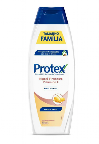 SABONETE L�QUIDO PROTEX NUTRI PROTECT VITAMINA E 650ML