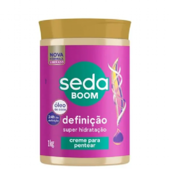 CREME PARA PENTEAR SEDA BOOM DEFINIO SUPER HIDRATAO 1 KILO