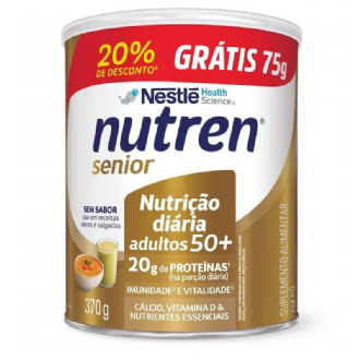 NUTREN SENIOR SEM SABOR 370G