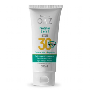 Protetor Solar 2 Em 1 Oaz Com Repelente FPS30 120ml