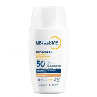 Protetor Solar Bioderma Photoderm XDefense Ultra-fluid Cor 03 FPS 50+ 40ml