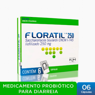 FLORATIL AT 250MG 6 CAPSULAS