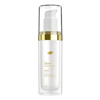 SRUM FACIAL DOVE REGENERATIVE 3 EM 1 ILUMINADOR, HIDRATANTE E PROTETOR FPS30 50ML