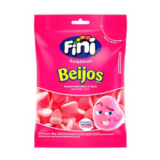 BALA FINI BEIJO MORANGO 80G