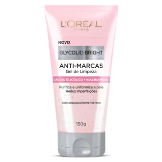 GEL DE LIMPEZA FACIAL GLYCOLIC BRIGTH ANTI MARCAS 150G