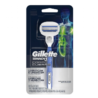 APARELHO DE DEPILA��O GILLETTE MACH 3 CORPO 