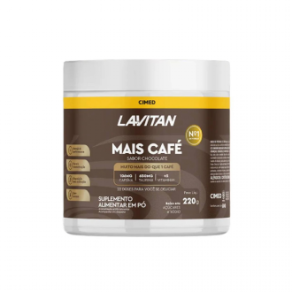 SUPLEMENTO LAVITAN COFFEE MAIS CAF� SABOR CHOCOLATE 220G