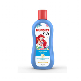 SHAMPOO HUGGIES KIDS PEQUENA SEREIA BRILHO M�GICO 360ML