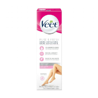 CREME DEPILAT�RIO VEET PURE & FRESH PELE NORMAL 100ML