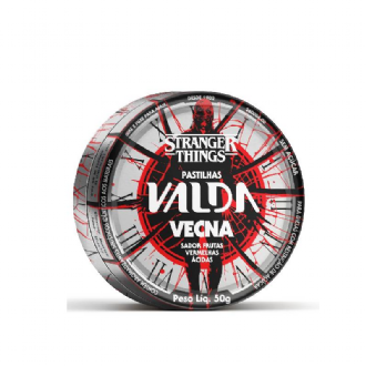 VALDA STRANGER THINGS FRUTAS VERMELHAS LATA 50G
