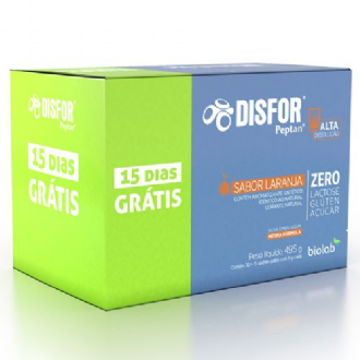 DISFOR SUPLEMENTO DE COLGENO SABOR LARANJA 11G 45 SACHS