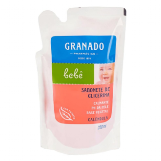 SABONETE LQUIDO GRANADO DE GLICERINA CALNDULA REFIL 250ML
