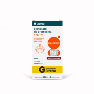 CLORIDRATO DE BROMEXINA 1,6MG 120ML