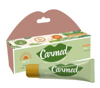 HIDRATANTE LABIAL CARMED AGUA COCO 10G