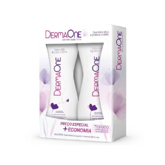 KIT COM 02 UNIDADES SABONETE INTIMO DERMAONE TRADICIONAL 200ML 