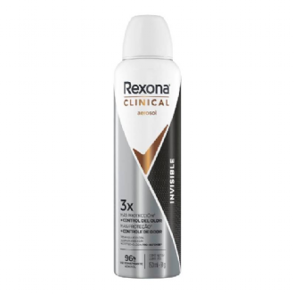 DESODORANTE REXONA AEROSOL CLINICAL INVISIBLE 150ML
