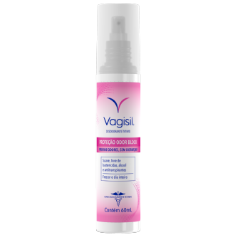 DESODORANTE �NTIMO VAGISIL BLOQUEADOR DE ODOR EM SPRAY COM 60ML