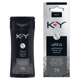 GEL LUBRIFICANTE �NTIMO DE SILICONE K-Y ULTRA 50G