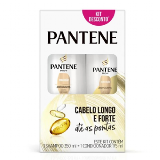 KIT SHAMPOO PANTENE 350ML + CODICIONADOR 175ML HIDRATA��O