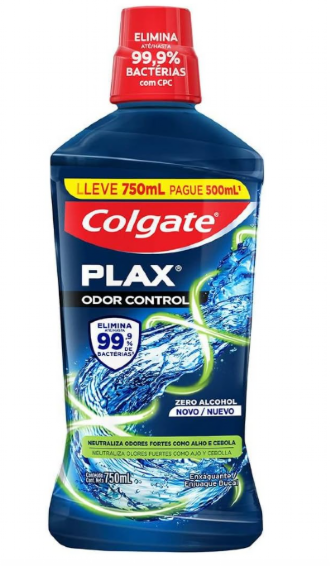 higiene bucal completa e duradoura. Sua frmula ajuda a neutralizar odores fortes do mau hlito, garantindo sensao de frescor instantneo e proteo prolongada. Alm disso, elimina at 99,9% das bac