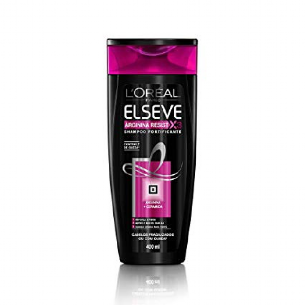 SHAMPOO FORTIFICANTE ELSEVE ARGININA RESIST NUTRIÇÃO INTENSA 200ML