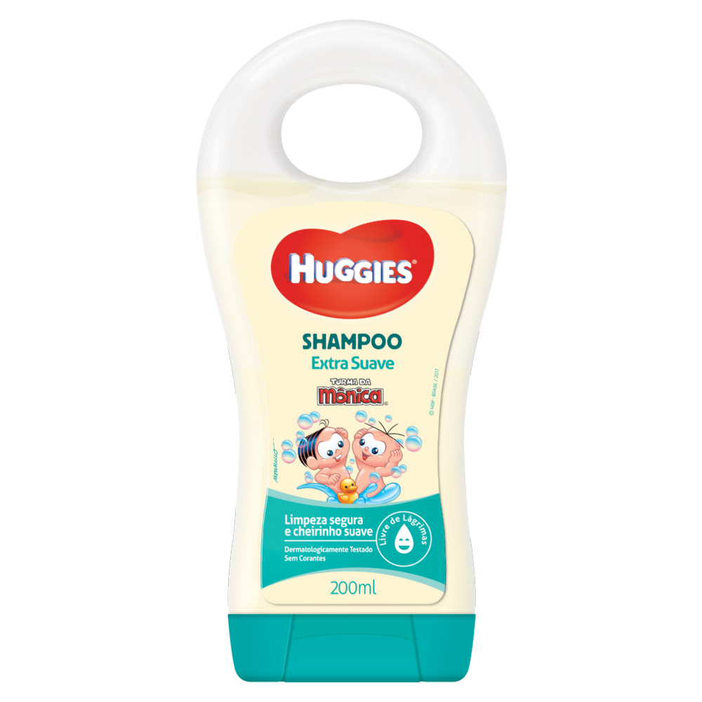 SHAMPOO HUGGIES TURMA DA MÔNICA SUAVE 200ML Drogão Super