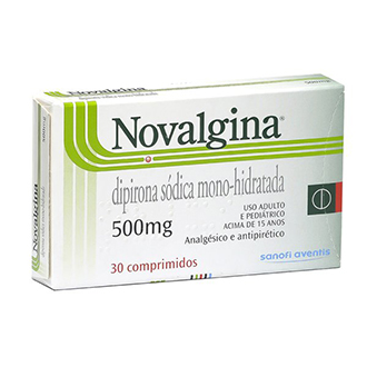 NOVALGINA 500 MG 30 COMPRIMIDOS | Drogão Super