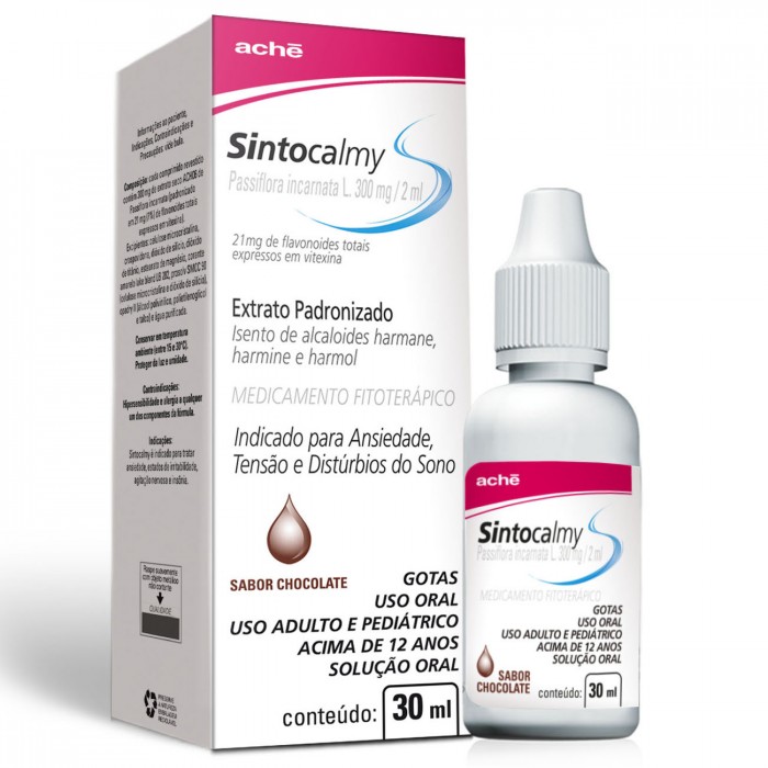 Sintocalmy 300mg Gotas 30ml Gotas Drogao Super