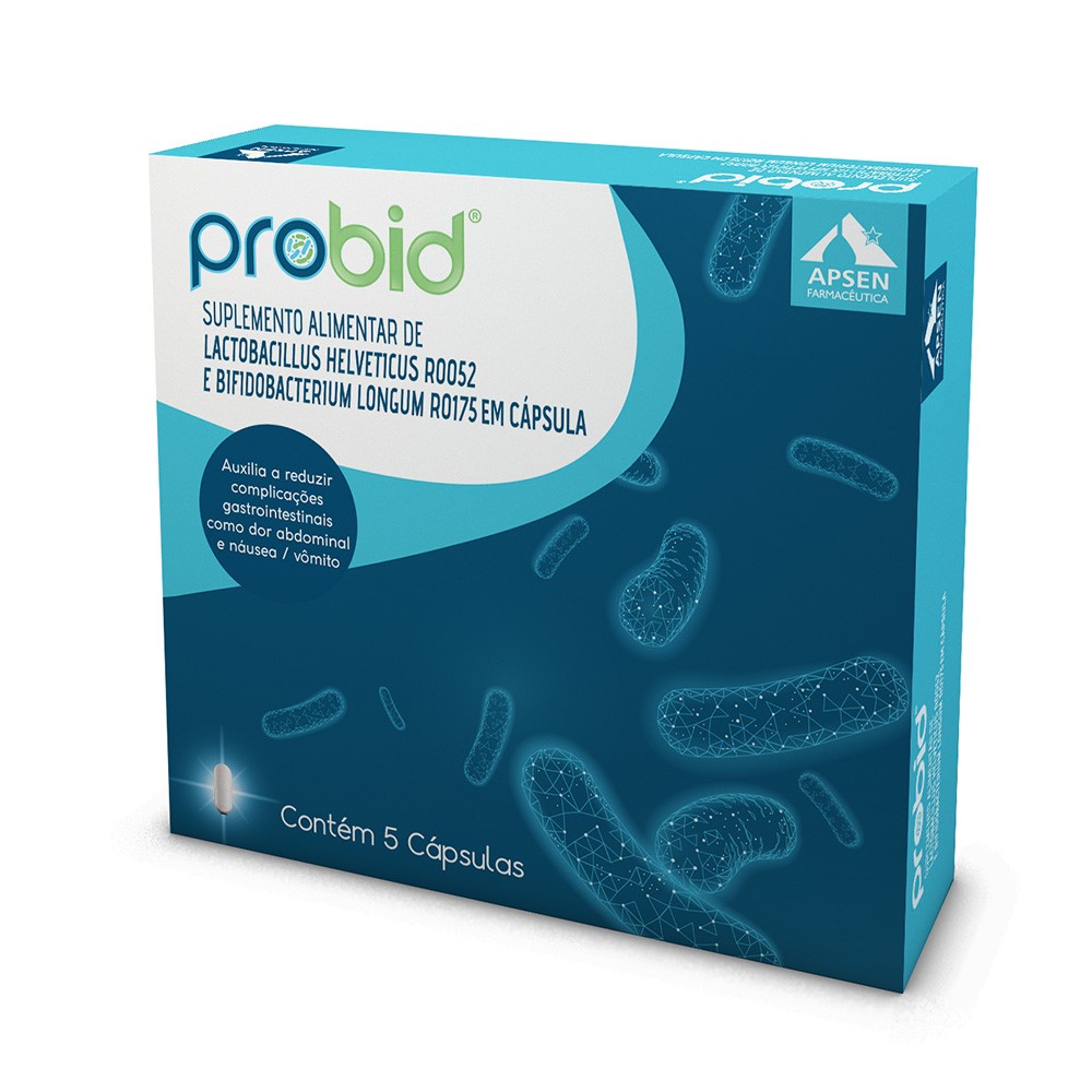 SUPLEMENTO ALIMENTAR PROBID 5 CÁPSULAS | Drogão Super