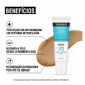PROTETOR SOLAR FACIAL FLUIDO COM COR 3.0 FPS70 NEUTROGENA SUN FRESH HYDRO BOOST 40ML