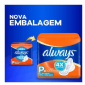 ABSORVENTE ALWAYS SUPER PROTEO COM ABAS SECA 16U