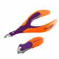 ALICATE DE CUT�CULA MERHEJE  TOUCH + CORTADOR INOX VIOLETA/LARANJA