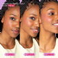 Bast�o 3 em 1 Ollie Blush Batom e Sombra FPS 95 4,5g - Cereja