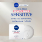 SABONETE NIVEA PURE MILK SENSITIVE 90G 6UN