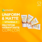 PROTETOR UNIFORM & MATTE COR MEDIA COM VITAMINA C E FPS 50 40G