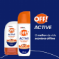 Repelente de Insetos Lo��o Off Active Longa Dura��o Squeeze 100ml