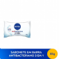 SABONETE EM BARRA NIVEA ANTIBACTERIANO 3 EM 1 85G