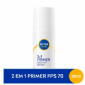 NIVEA SUN 2 EM 1 PRIMER DAILY UV SERUM FPS 70 30ML