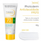 PROTETOR SOLAR FACIAL BIODERMA PHOTODERM ANTIOLEOSIDADE FPS70 40G