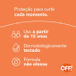 Repelente OFF Family Aerossol 170ml