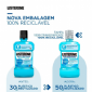 ENXAGUANTE ANTISS�PTICO BUCAL LISTERINE ANTIT�RTARO ZERO �LCOOL MENTA SUAVE 250ML