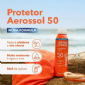 Protetor Solar Aerossol Cenoura e Bronze FPS 50 200ml