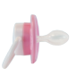 CHUPETA KUKA PLUS SILICONE N1 ROSA