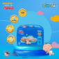 Fralda Turma da M�nica Baby Jumbo Rn 36 unidades