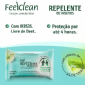 LENO UMEDECIDO FEELCLEAN  REPELENTE DE INSETOS - 16 UNIDADES 